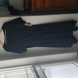 Rafaella Flowy Black Dress